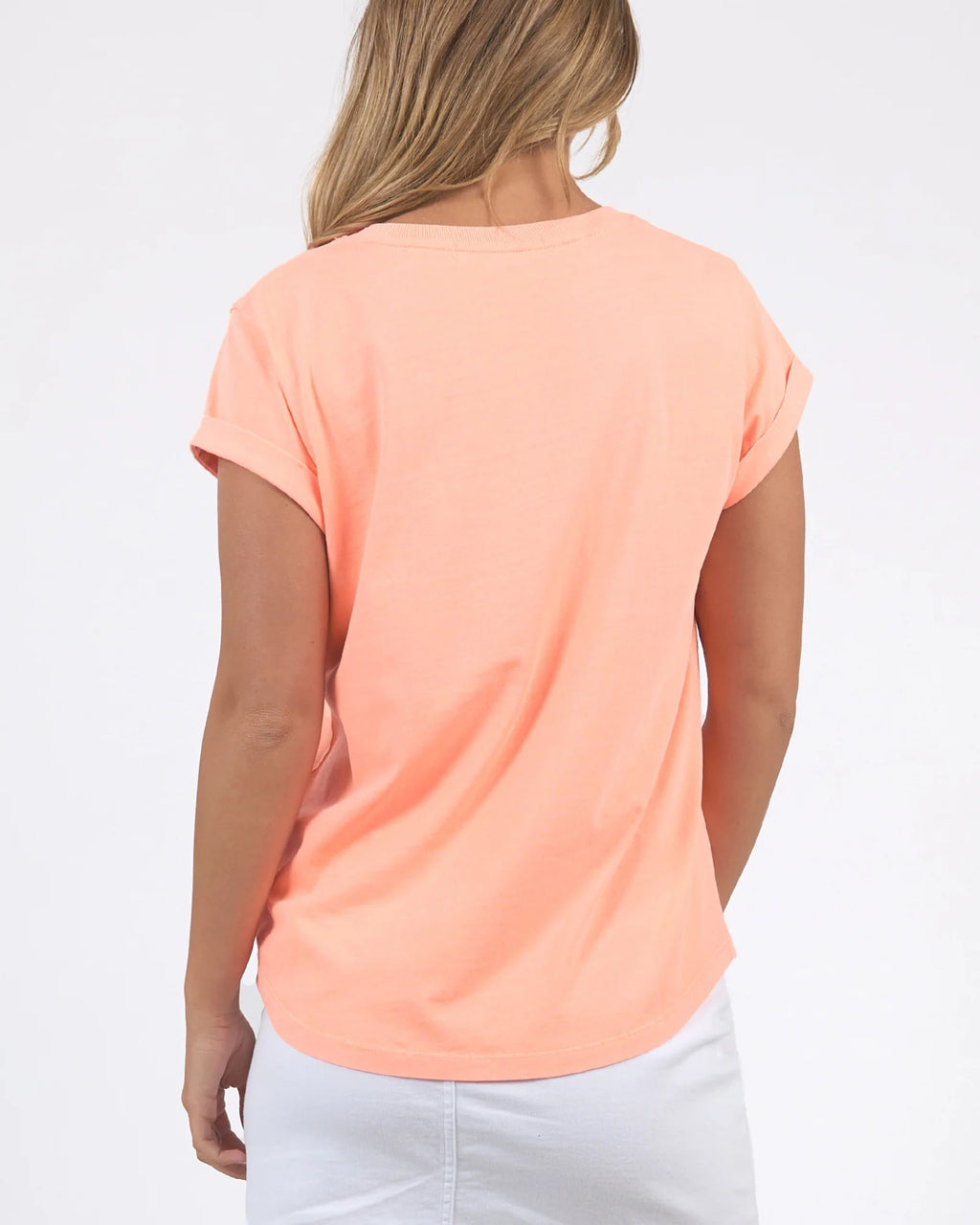 Foxwood - Signature Tee Neon Peach [sz:10]