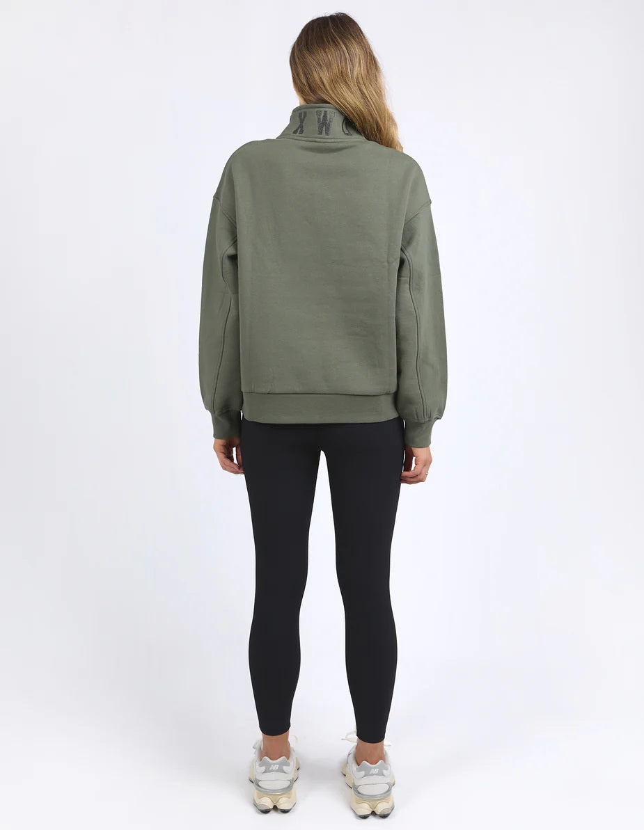 Foxwood - College Zip Crew Khaki [sz:10]