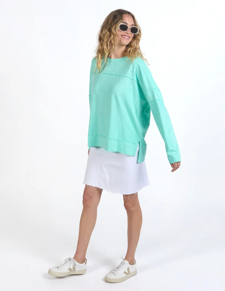 Foxwood - Jayne Throw On Top Neon Mint [sz:10]