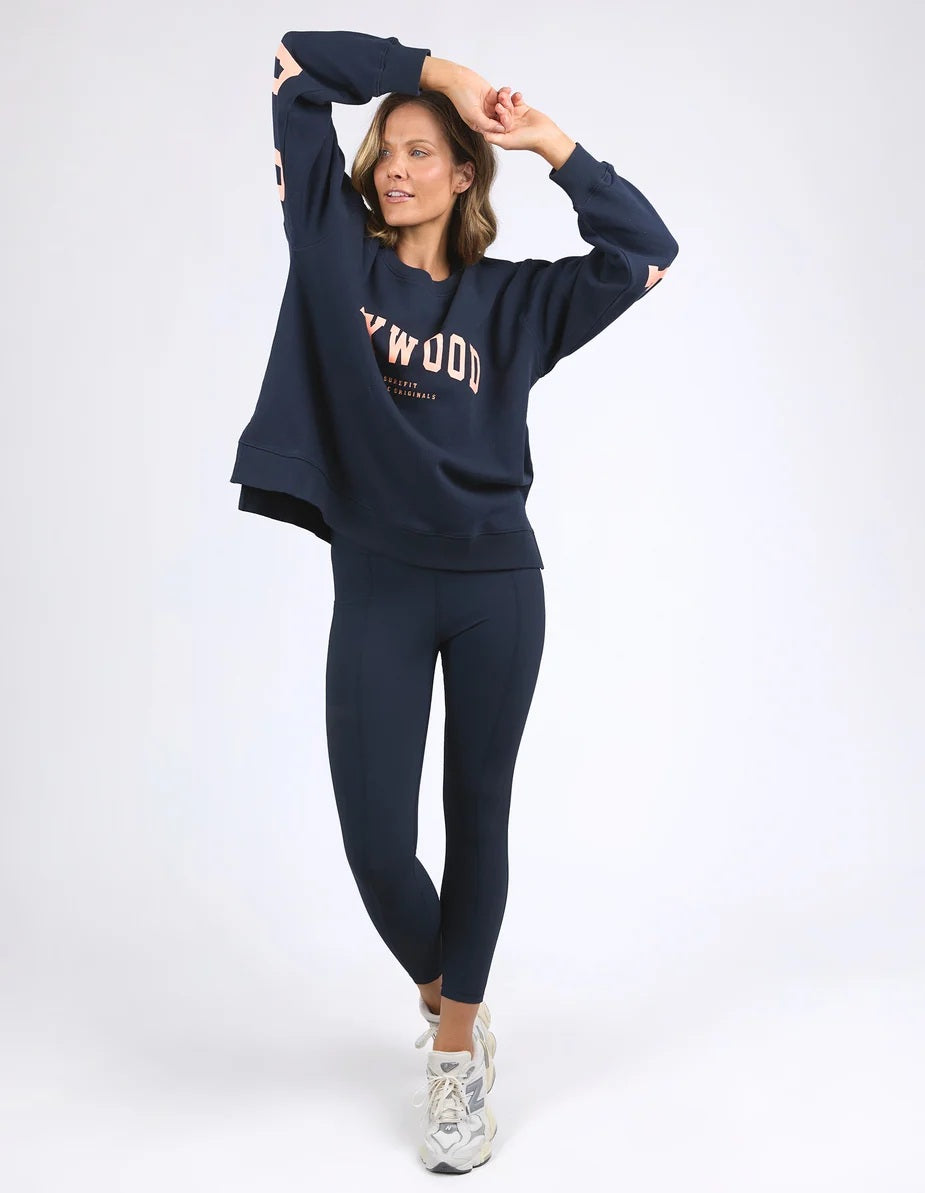 Foxwood - Interval Crew Navy With Peach [sz:10]