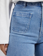 Foxwood - Sarah Crop Jean Light Blue [sz:10]