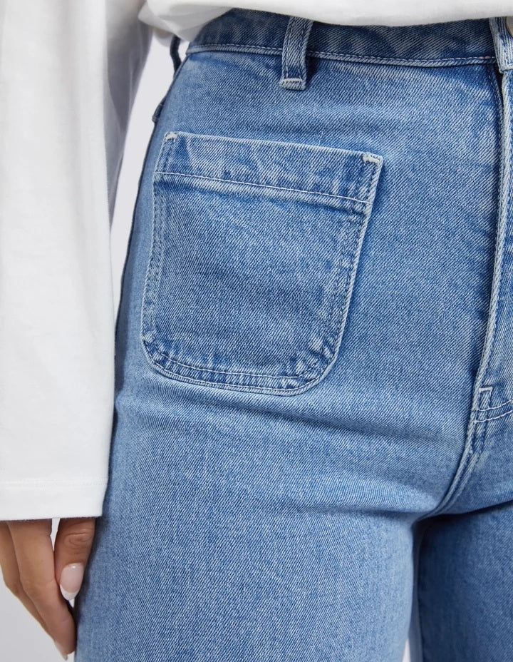 Foxwood - Sarah Crop Jean Light Blue [sz:10]