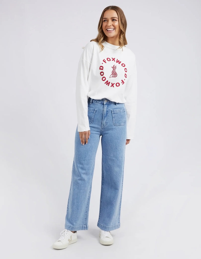Foxwood - Sarah Crop Jean Light Blue [sz:10]