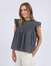Foxwood - Adelyn Top Charcoal [sz:10]