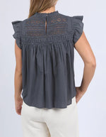 Foxwood - Adelyn Top Charcoal [sz:10]