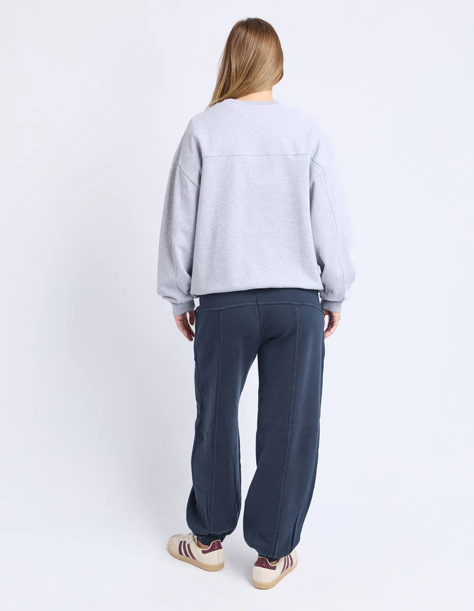 Foxwood - Ski Club Crew Grey Marle [sz:10]