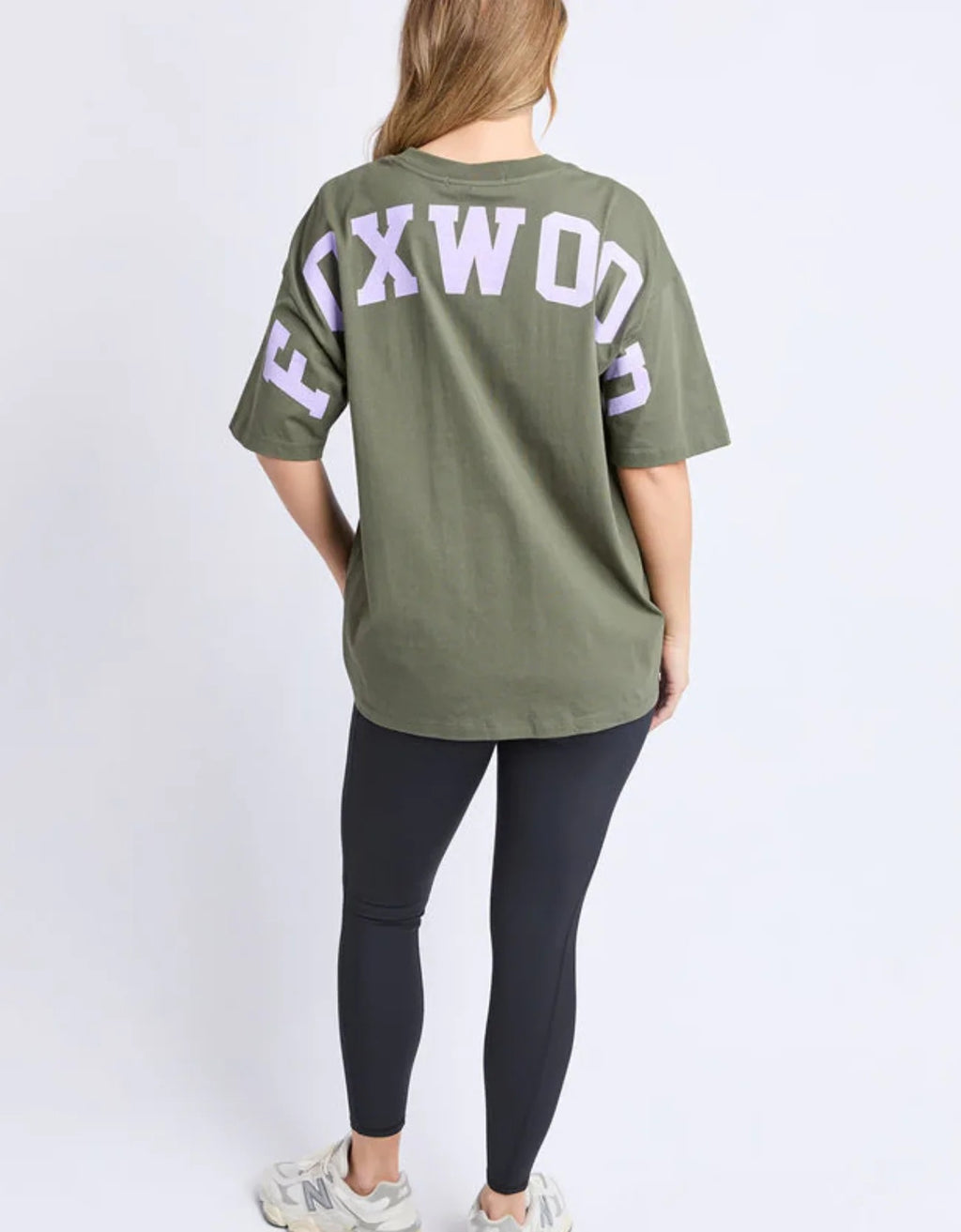 Foxwood - Interval Tee Khaki / Lilac [sz:10]