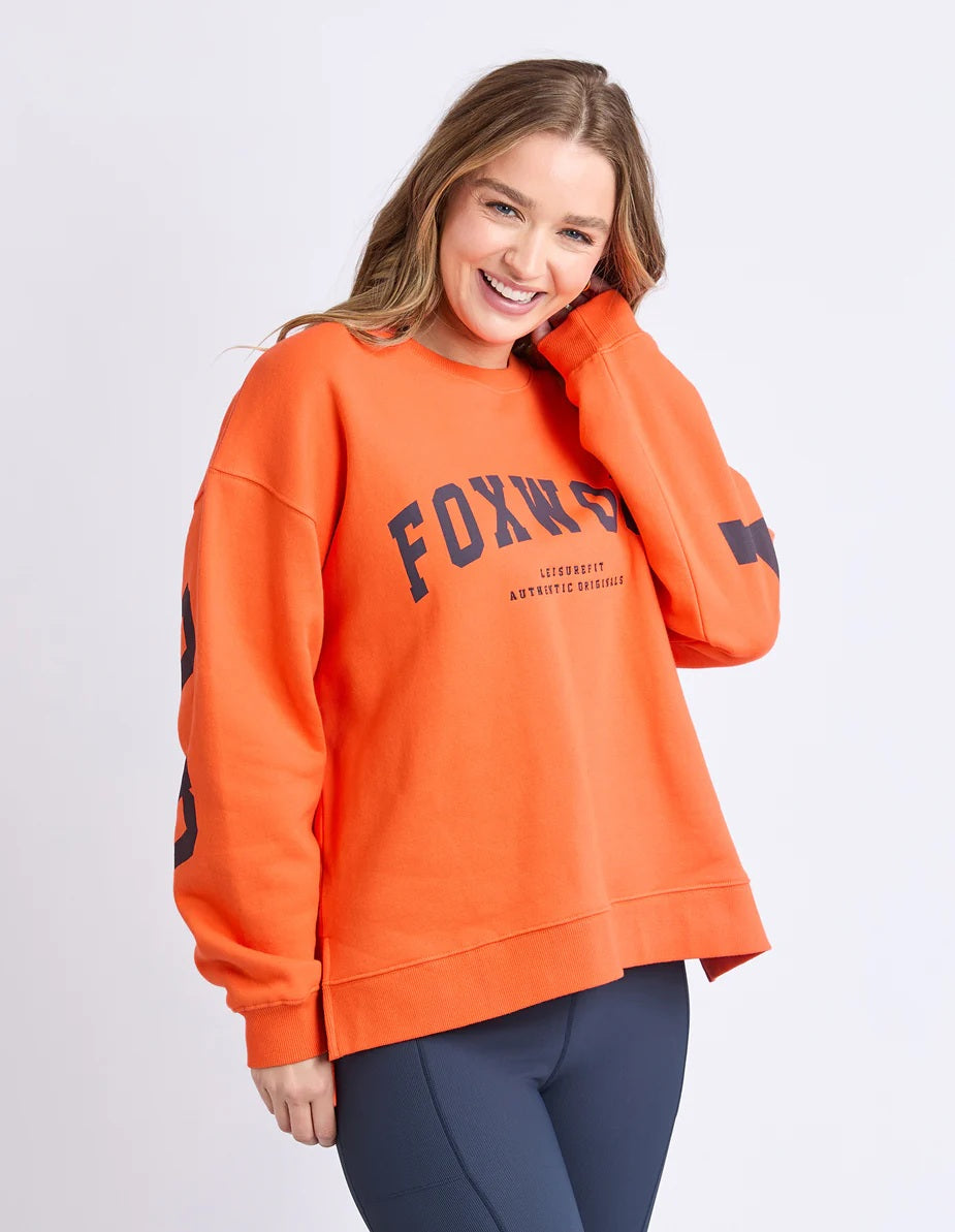 Foxwood - Intreval Crew Orange / Navy [sz:10]