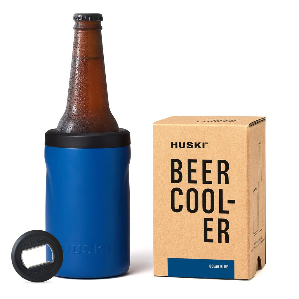 Huski - Beer Cooler Ocean Blue