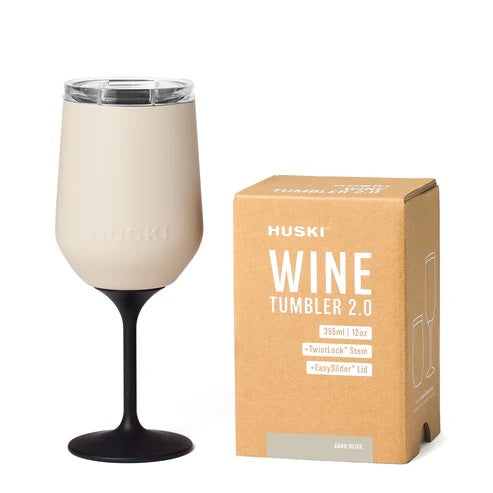 Huski - Wine Tumbler 2.0 Sand Beige
