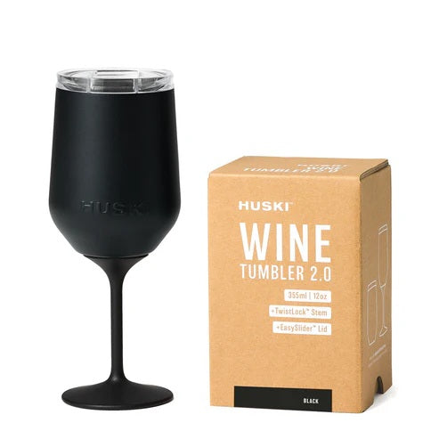 Huski - Wine Tumbler 2.0 Black 