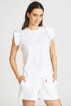 Est 1971 - Ruffle T'shirt - White